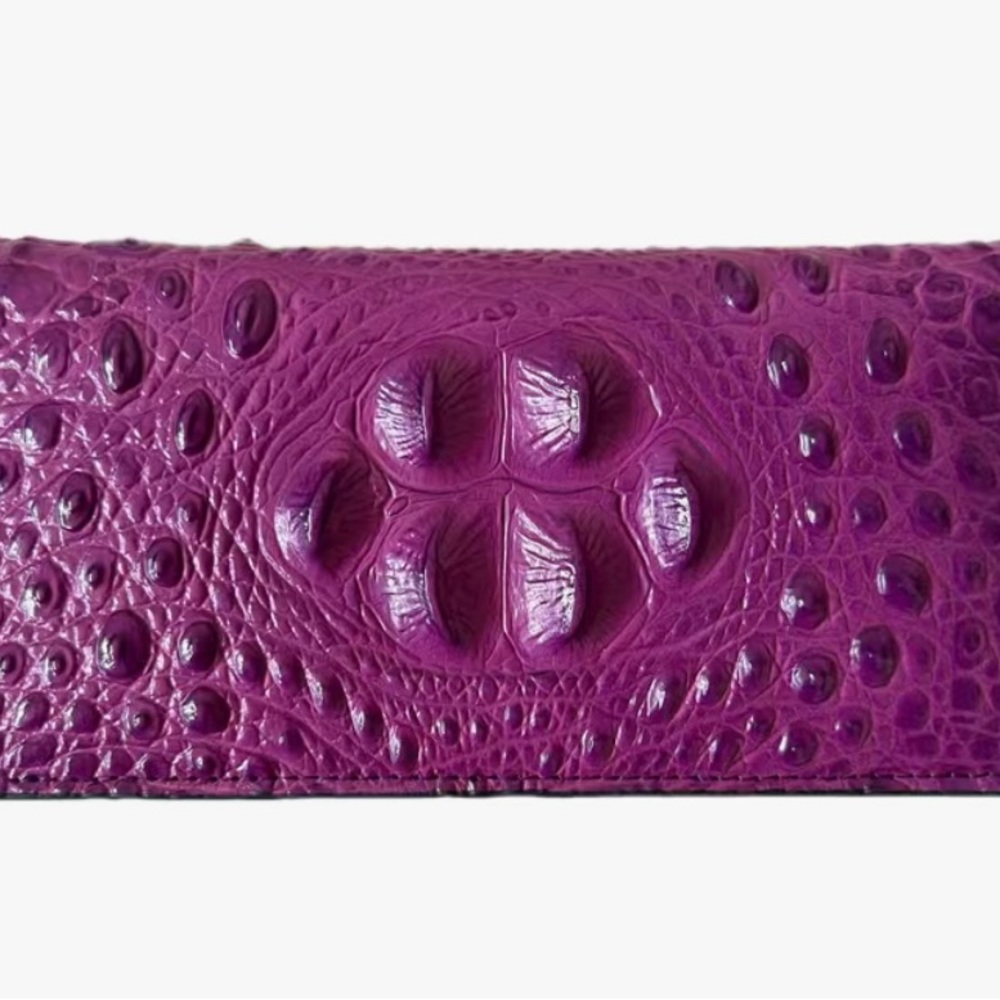 Crocodile Embossed Bifold Wallet